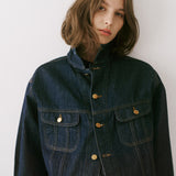 The Loverboy Jacket in Raw Rinse