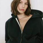 The Bird Hoodie in Black