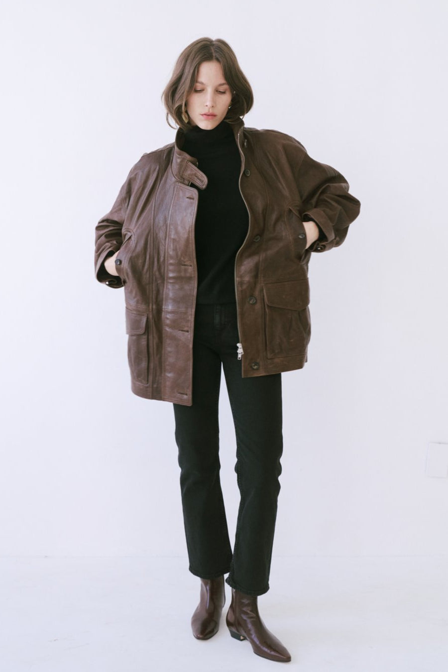 The Anorak Jacket in Brown