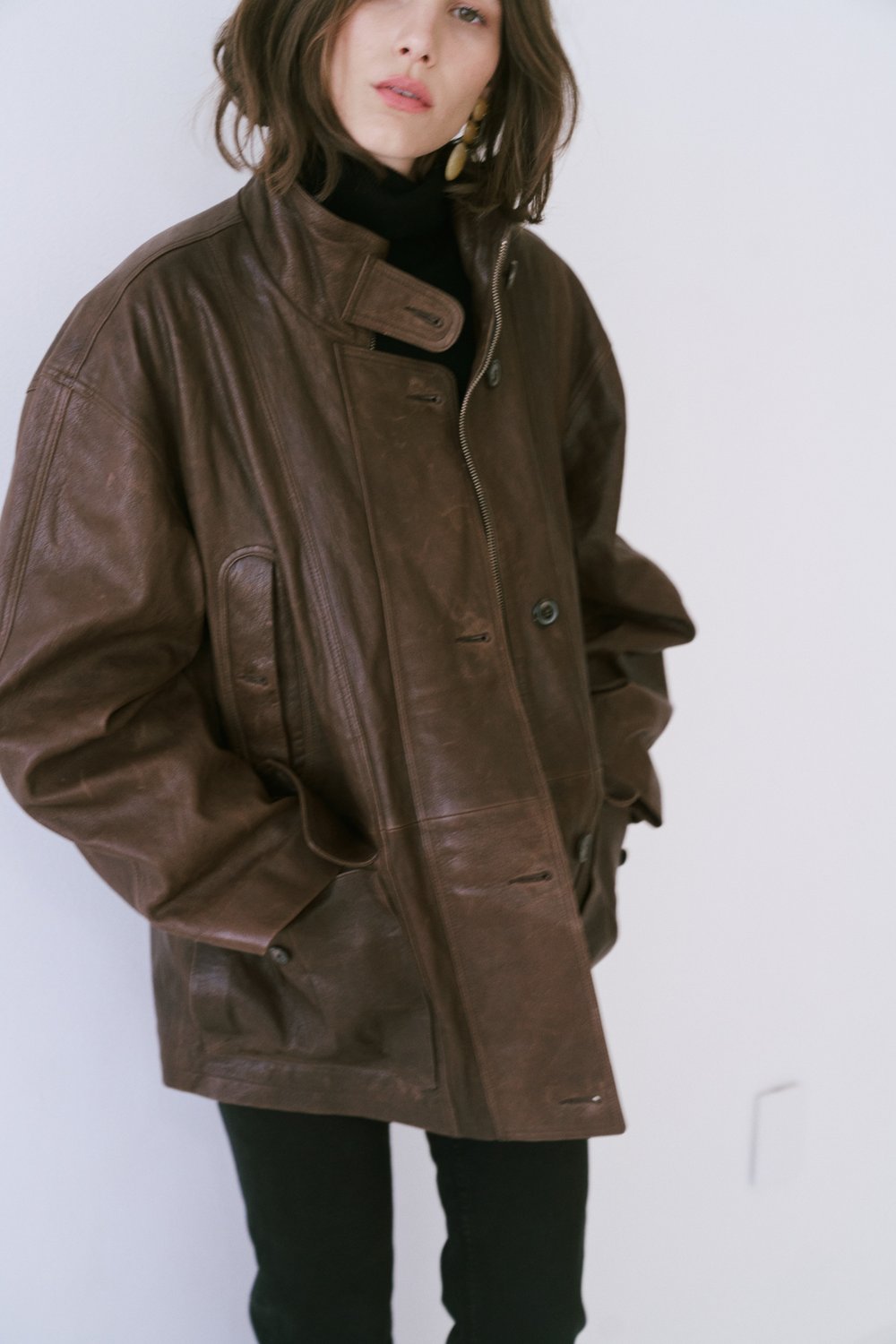 The Anorak Jacket in Brown