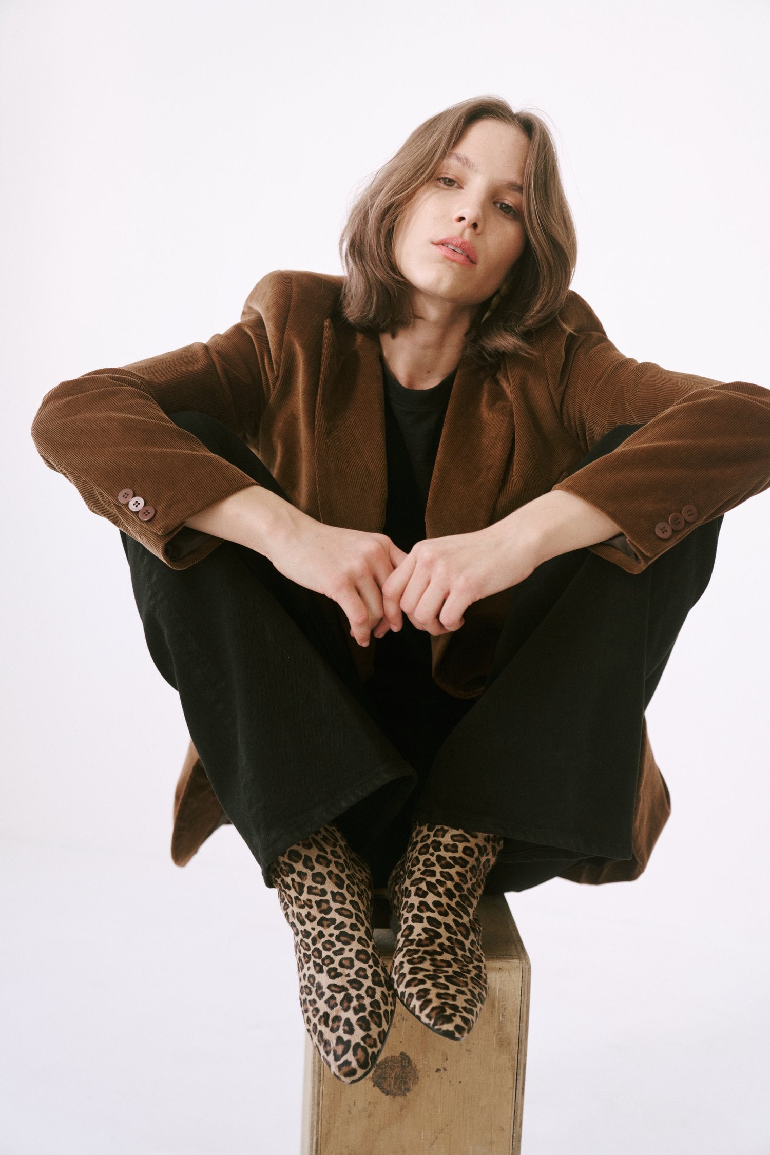 The Lennon Boot in Ponyhair Leopard
