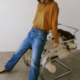 The Slouch in Deep Blue
