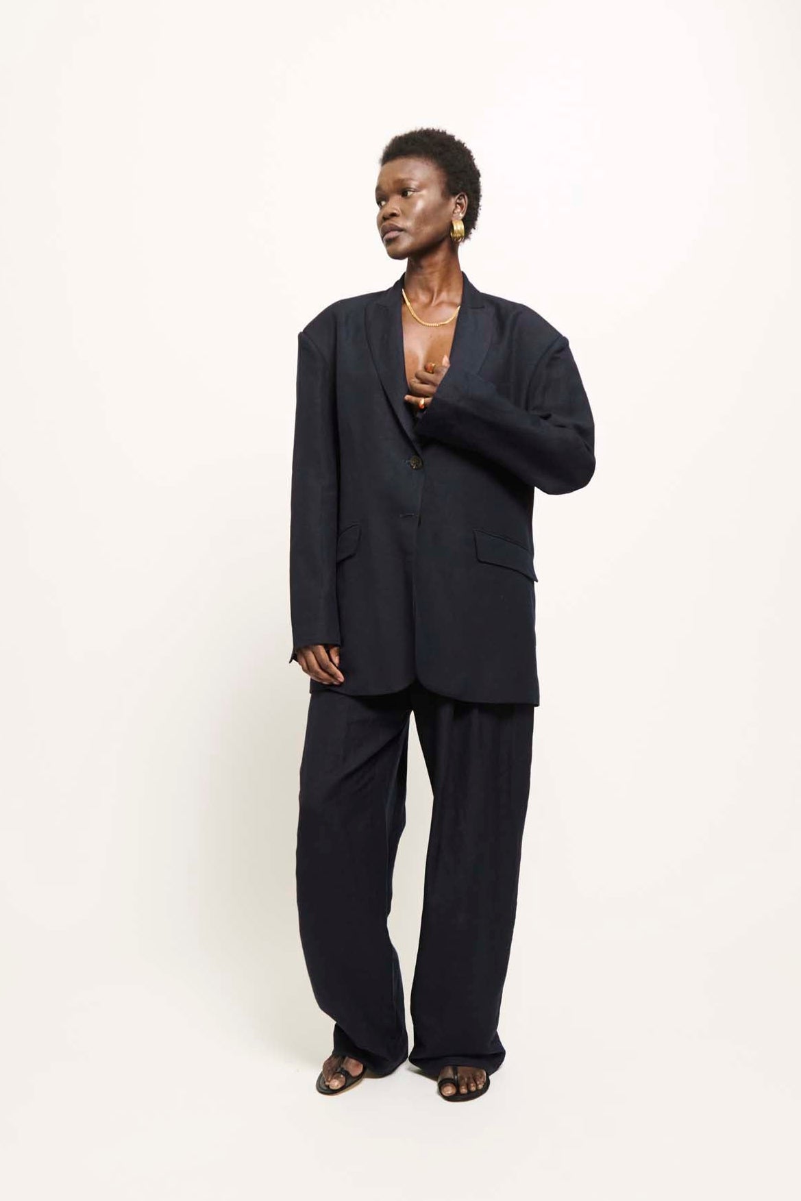 The Tapered Trouser in Navy