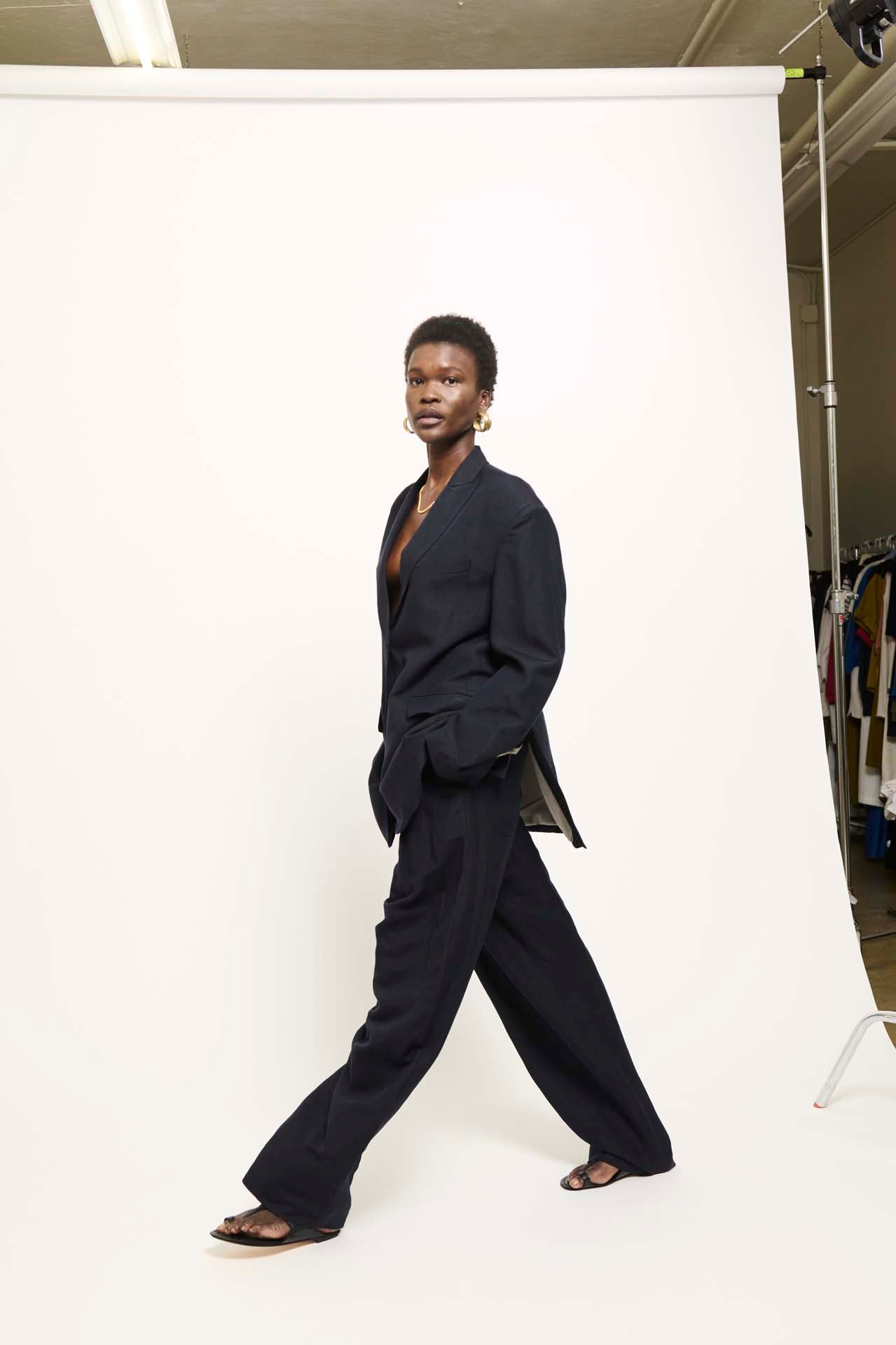 The Tapered Trouser in Navy
