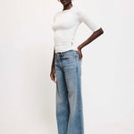 The Rib Elbow Crew in White