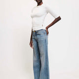 The Rib Elbow Crew in White