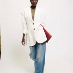 The Oversized Blazer in White