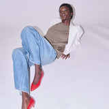 The Crop Loose in Deep Blue