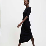 The Rib Elbow Crew in Black