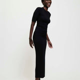 The Rib Elbow Crew in Black