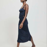 The Undershirt Rib Tank in Navy