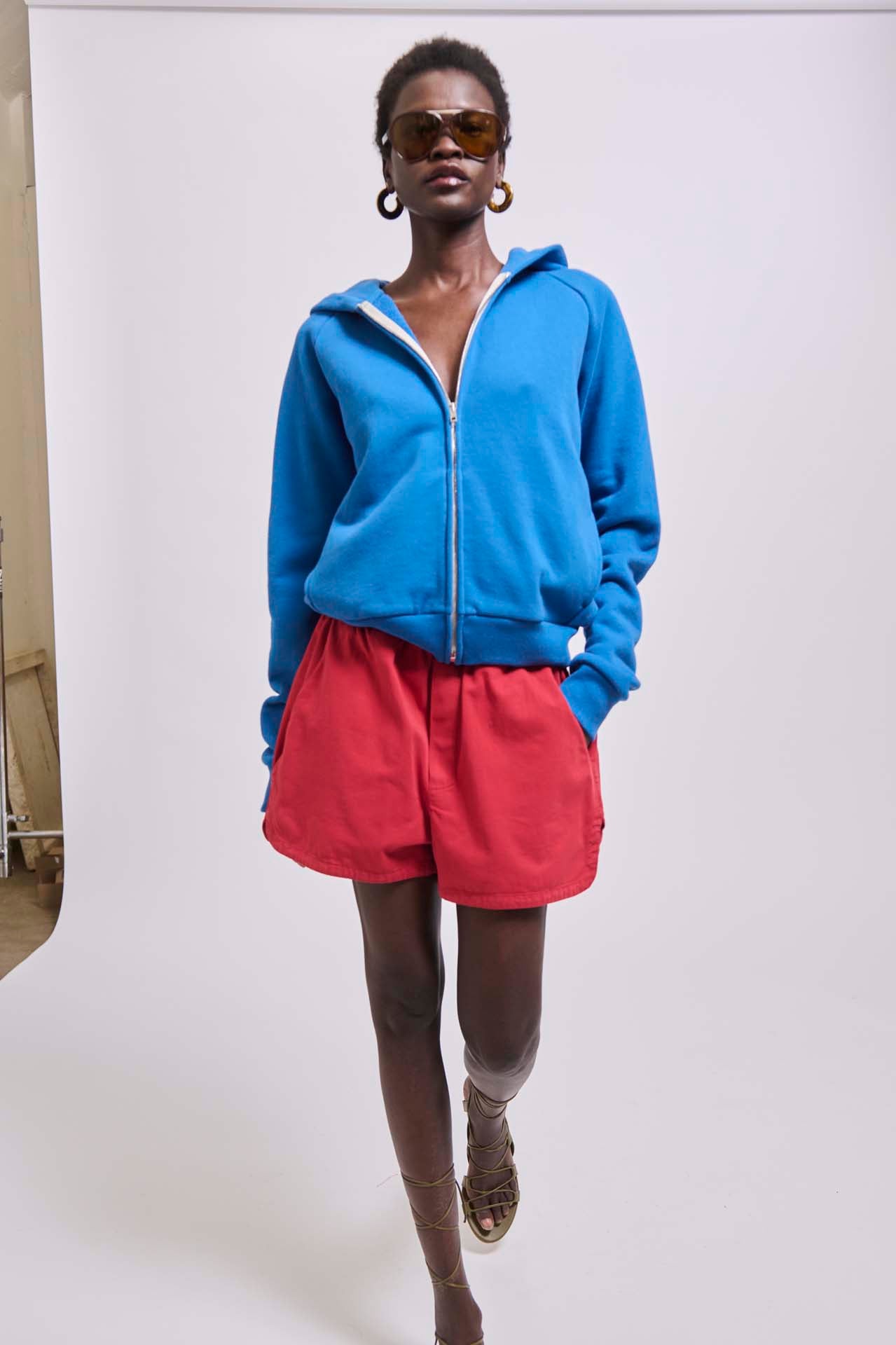 The Track Short in Red