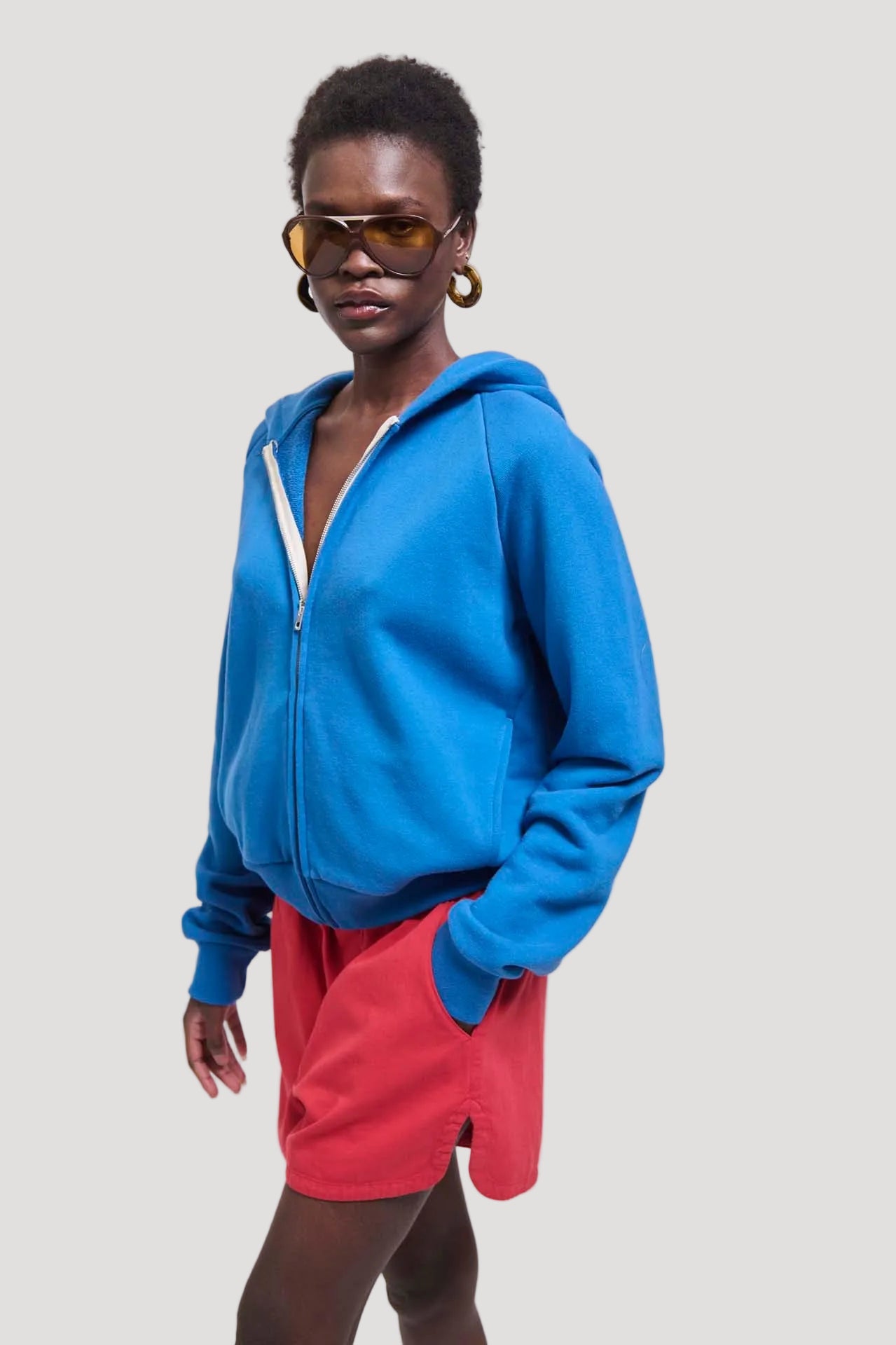 The Track Short in Red