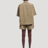 The Track Short in Loden
