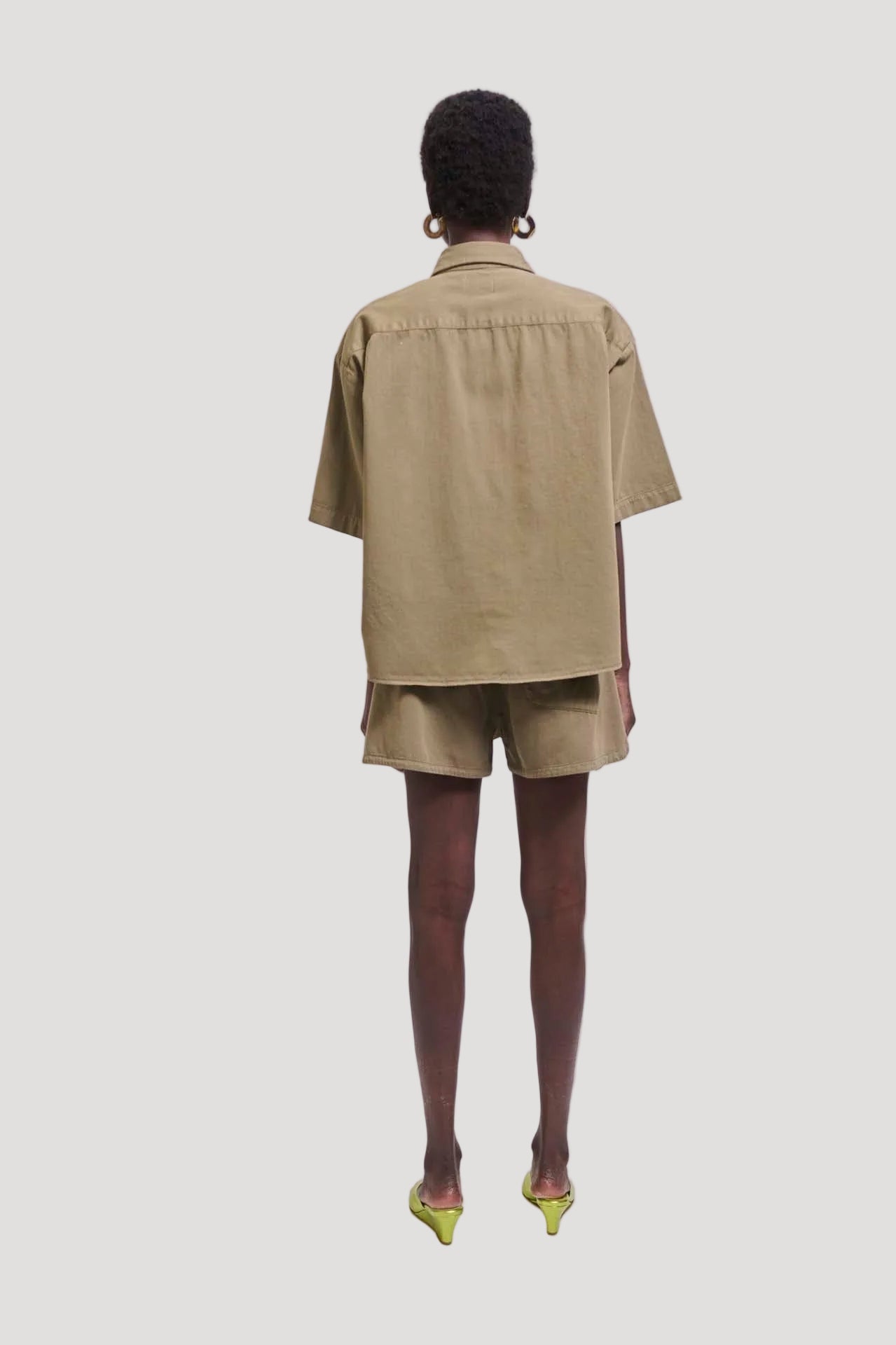 The Track Short in Loden