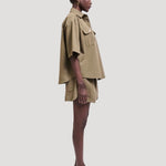 The Track Short in Loden