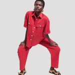 The Scout Shirt in Red