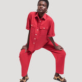 The Scout Shirt in Red