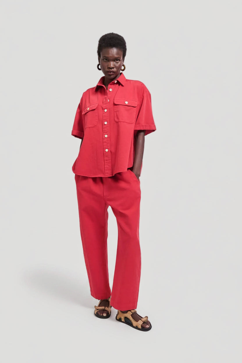 The Scout Shirt in Red