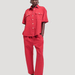 The Scout Shirt in Red