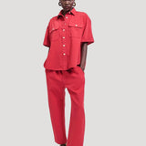 The Scout Shirt in Red