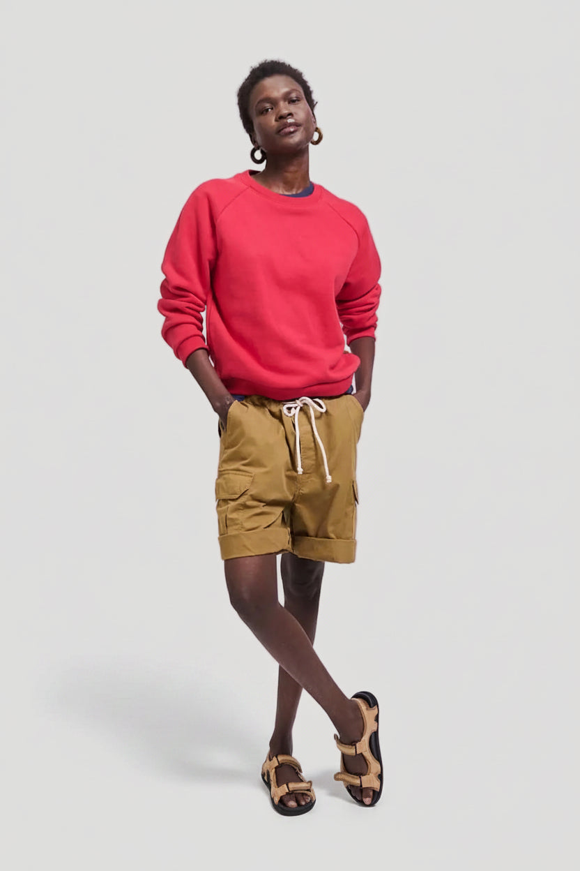 The Daily Sweatshirt in Red