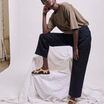 The Waist Tape Trouser in Navy