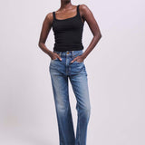 The Undershirt Rib Tank in Black