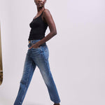 The Undershirt Rib Tank in Navy