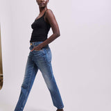 The Undershirt Rib Tank in Navy