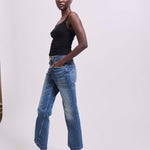 The Undershirt Rib Tank in Navy