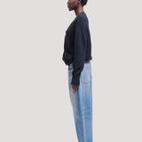 The Welt Pocket Cardigan in Navy