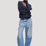 The Welt Pocket Cardigan in Navy