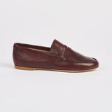 The Penny Loafer in Oxblood Side View