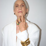 The Interlocking Bangle in Gold