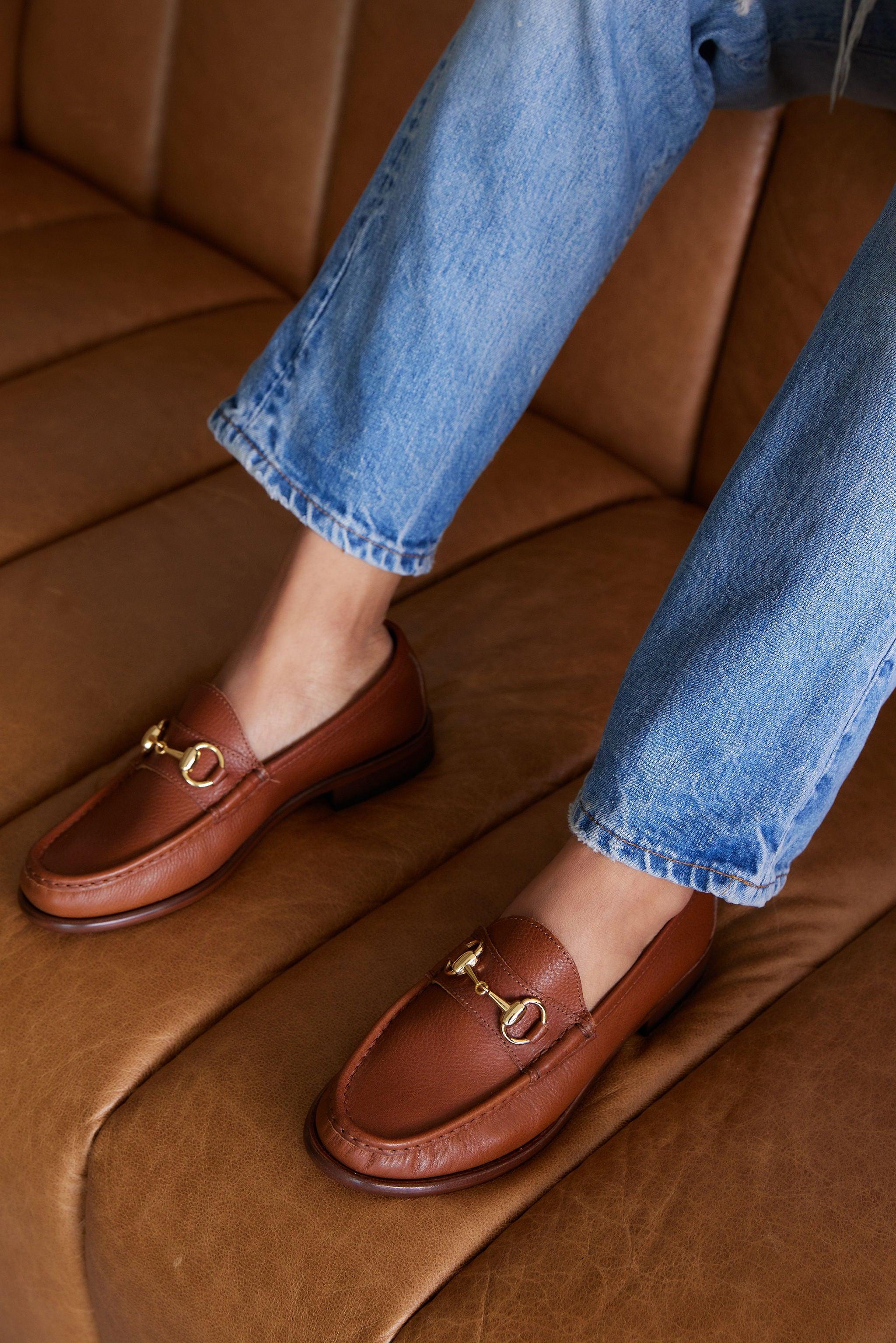 The Bit Loafer in Cognac - Jamie Haller