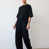 The Arc Lounge Jersey in Black