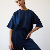 The Arc Lounge Jersey in Navy