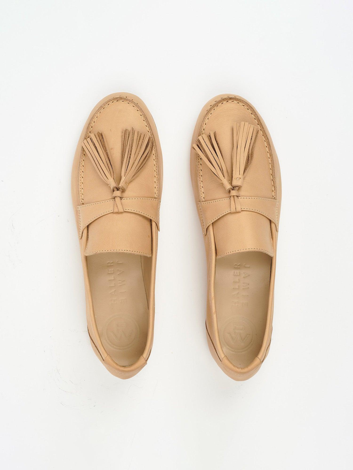 Jamie Haller x PW Tassel Loafer in Camel - Jamie Haller