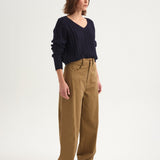 The Baggy Painter Twill in Chestnut