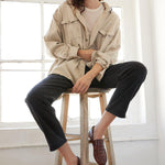 The Penny Loafer in Brown Croc - Jamie Haller
