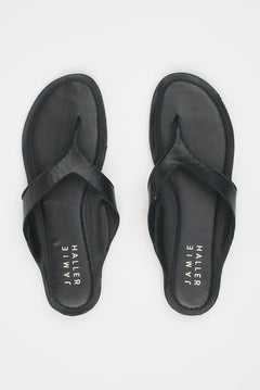 The San Diego Sandal in Black