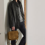 The Saccheto Sneaker in Black Leather