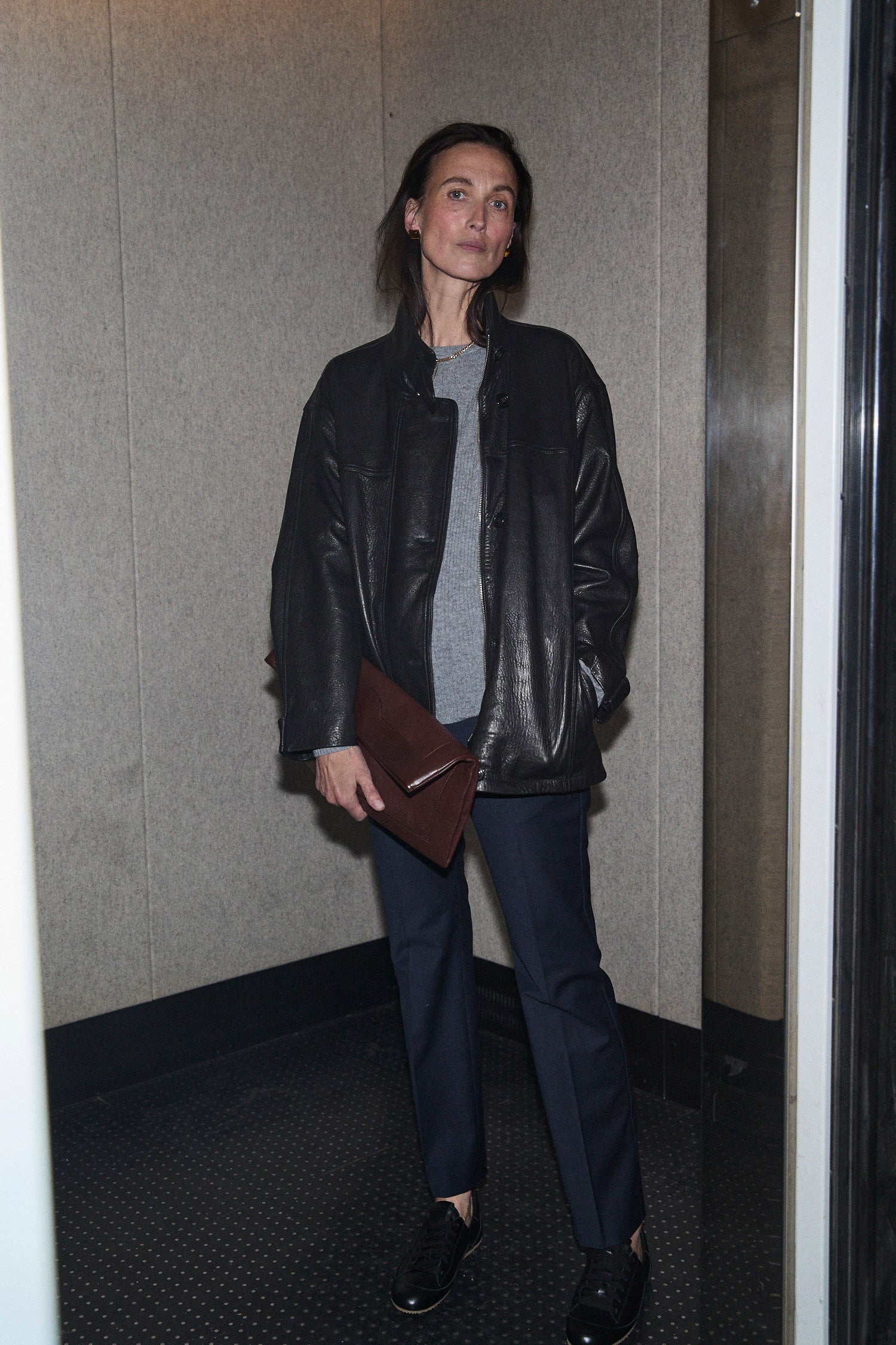 The Rib Slim Sweater in Graphite