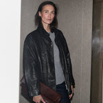 The Rib Slim Sweater in Graphite