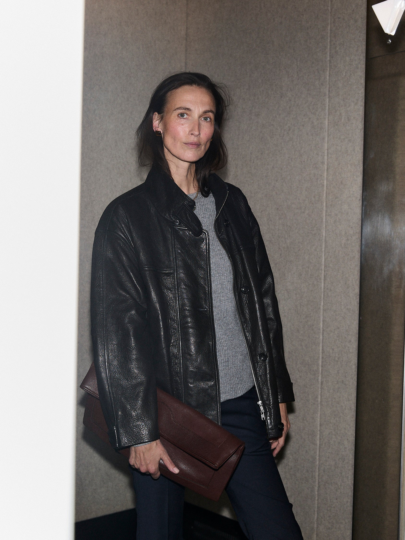 The Rib Slim Sweater in Graphite