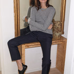 The Rib Slim Sweater in Graphite
