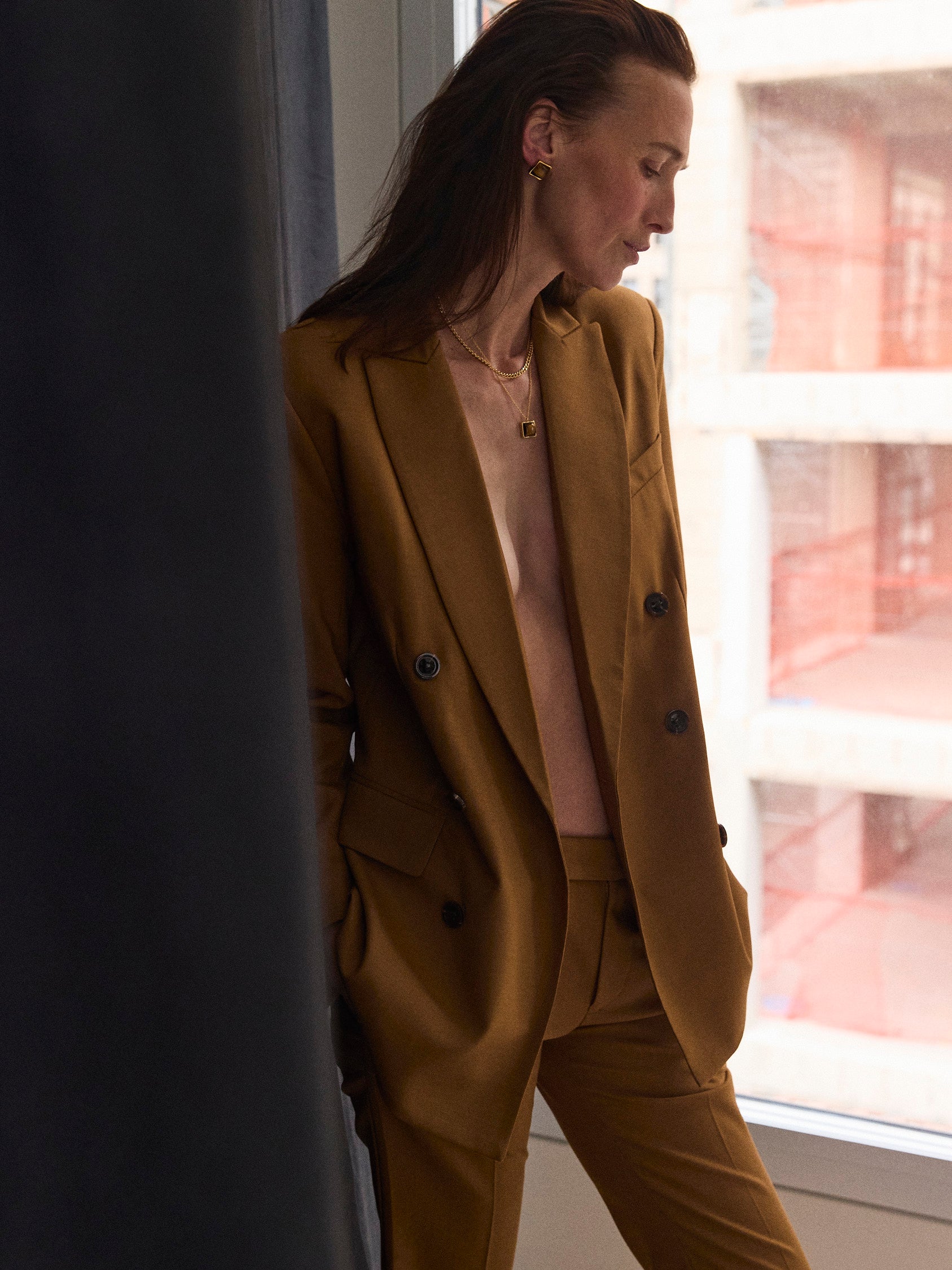 The DB Blazer in Mustard