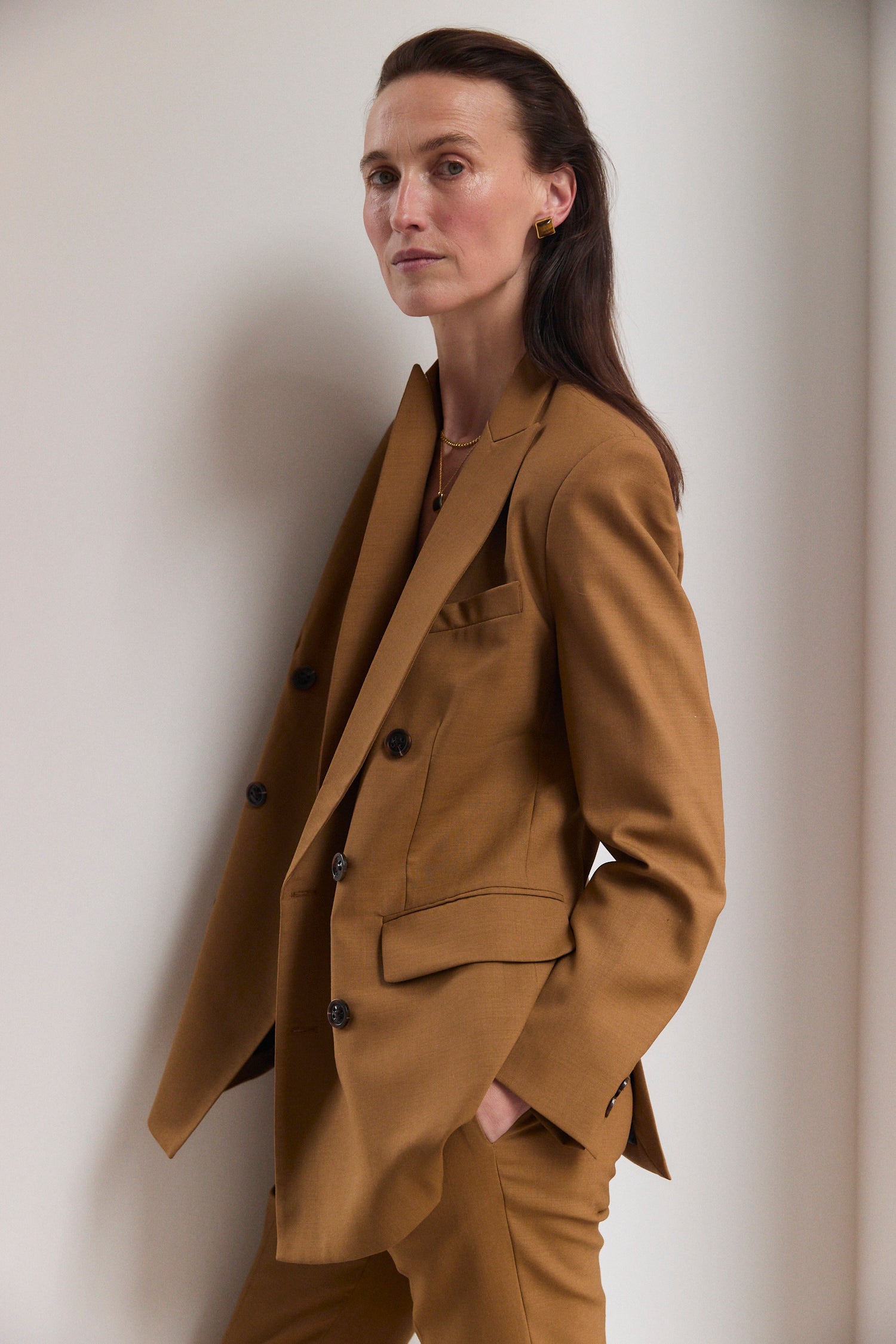 The DB Blazer in Mustard