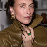 The Minimal Anorak Jacket in Olive